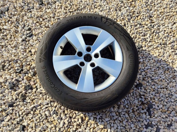 Continental Ecocontact 6 215 60 R16 Ny�ri Skoda superb alufelnivel