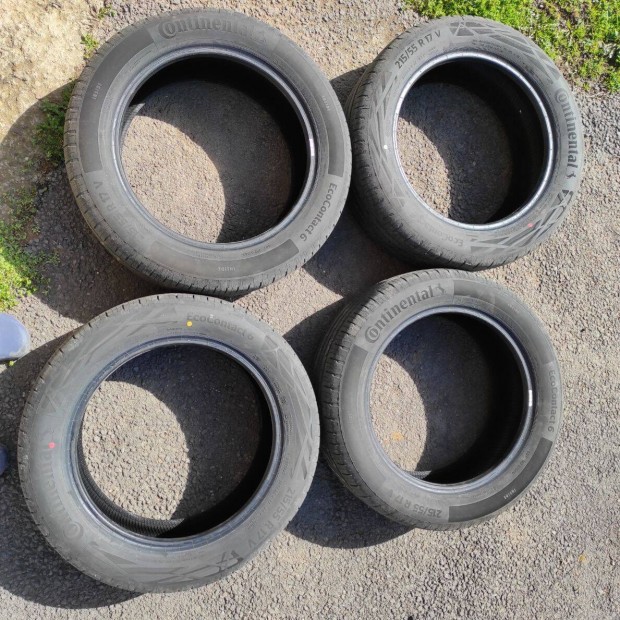 Continental Ecocontact 6 - 215/55 R 17 - 180 Km, új állapot!