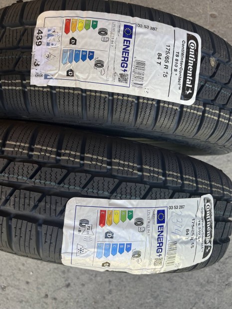 Continental TS810 175/65r15 2db új téli gumi