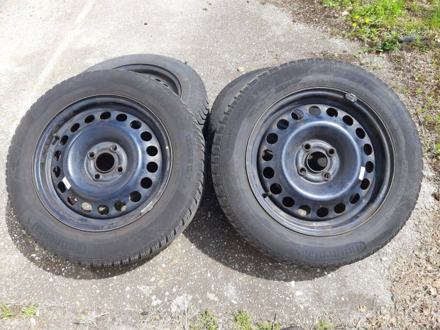 Continental Wintercontact 185/65 R15 Opel GM Astra G felni