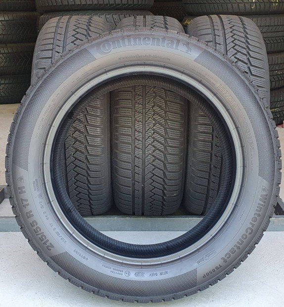 Continental Wintercontact 215/55 R17 jszer tli gumi 4db /T137