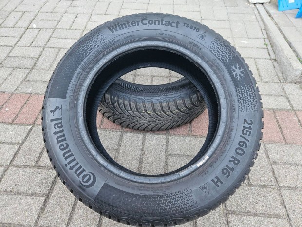 Continental Wintercontact 215/60 R16 215 60 16 téli gumi, újszerű