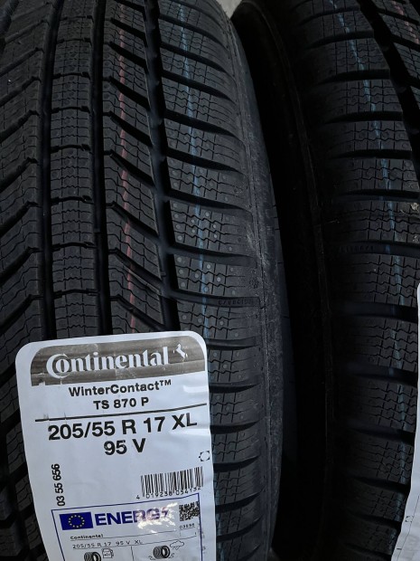 Continental Wintercontact TS870 P 205/55r17 2db j tli gumi