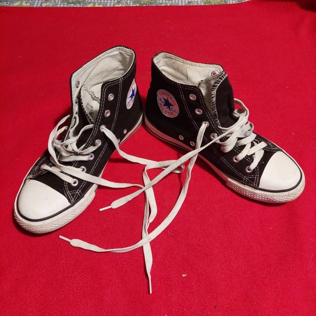 Converse, magasszr, fekete, 40-es