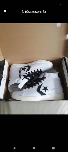 Converse eredeti 43-as s 46,5-s j brcipk dobozban!