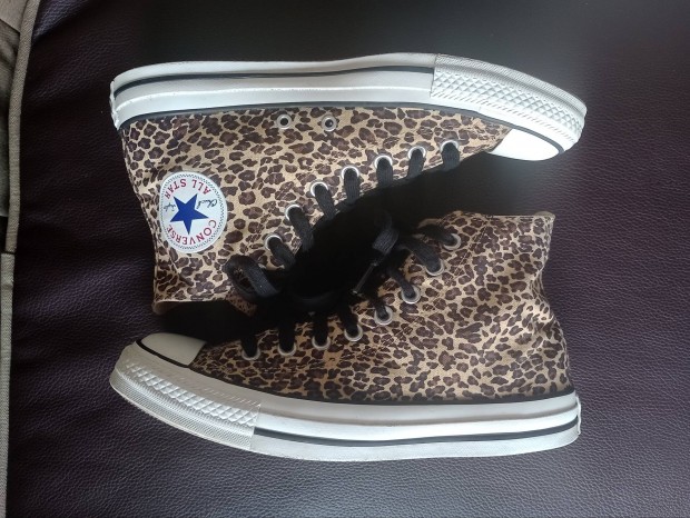 Converse leoprd mints barna 41-es