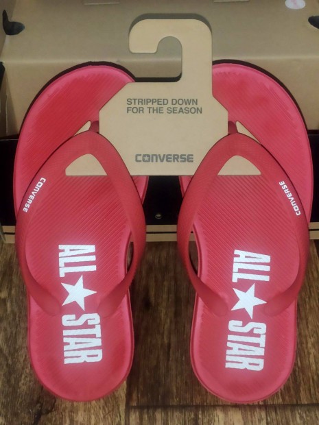 Converse piros papucs flip-flop - 37,5