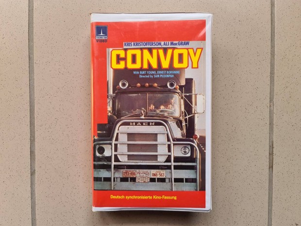 Convoy VHS video kazetta stereo Magyar szinkron