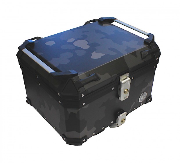 Coocase 55L kzponti alumnium doboz szrke terepmints, bels tskva