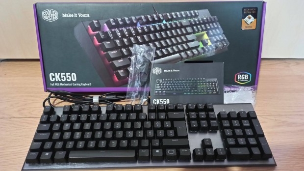 Cooler Master CK550 magyar mechanikus billentyzet