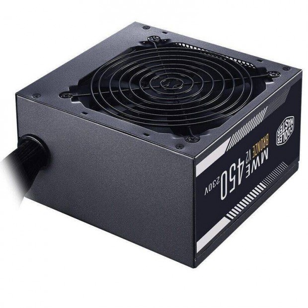 Cooler Master Mwe 80 Plus Bronze V2 230V, 450W tpegysg, hasznlt