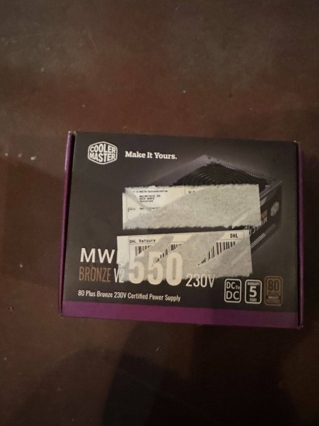 Cooler Master Mwe Bronze 550 V2 230V Tpegysg