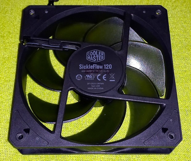 Cooler Master Sickleflow 120 ventiltor - j