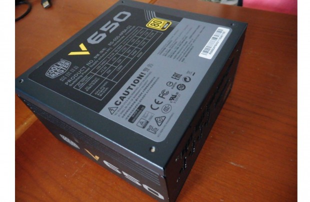 Cooler Master V650 650W 80+ Gold modulris tpegysg tp PSU