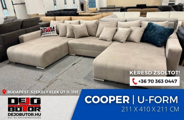 Cooper ualak kanap lgarnitra bzs 205x345x235 cm gyazhat