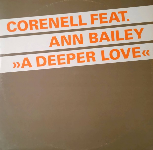 Corenell - A Deeper Love (Vinyl,2006)