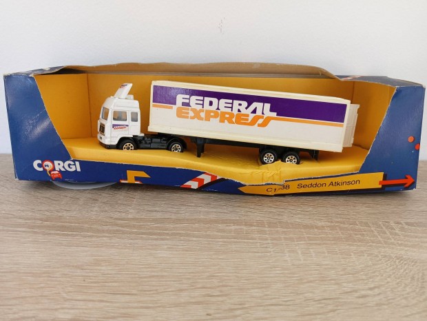 Corgi Federal Express Trailer AND Truck Seddon Atkinson