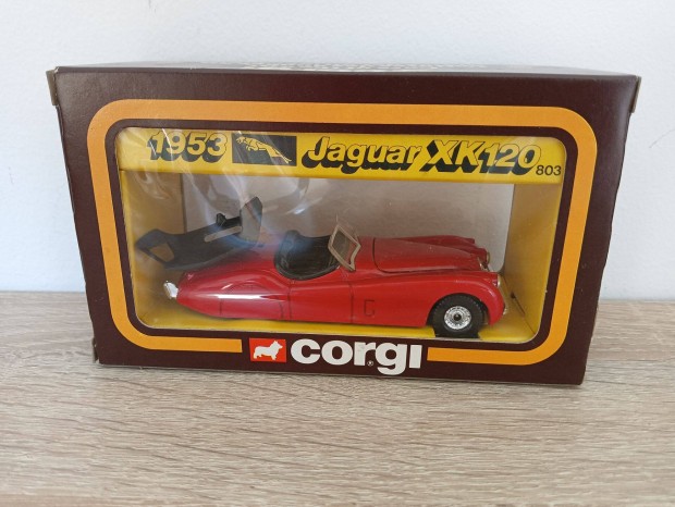 Corgi toys-803-jaguar Xk120-1953