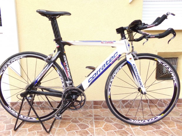 Corratec C:Time Carbon időfutam kerékpár(TT)2x10 Ultegra, Mavic Cosmic