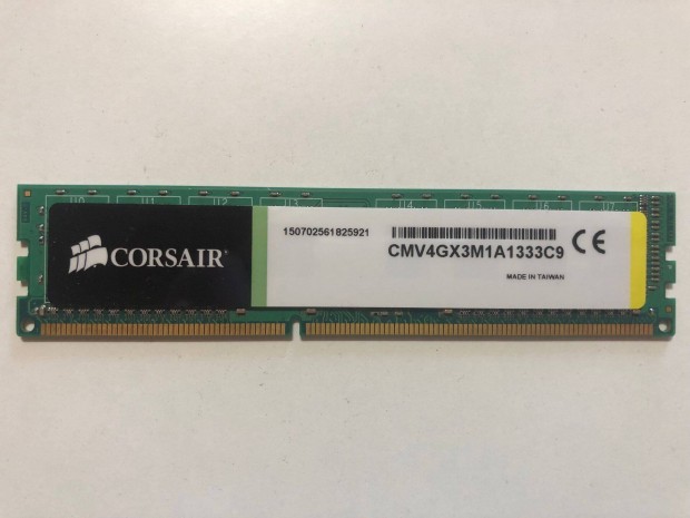 Corsair CMV4Gx3M1A1333C9 Value Select 4GB (1x4GB) DDR3 1333Mhz CL9