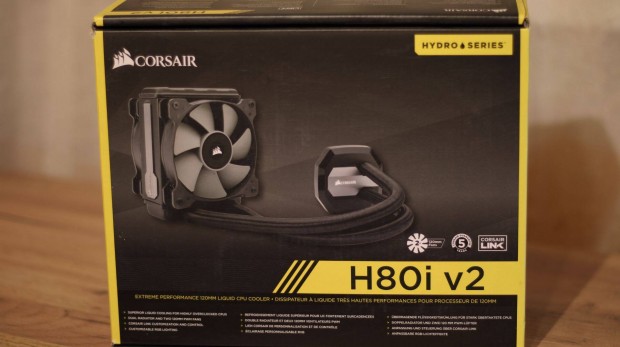 Corsair Hydro H80i V2 processzor ht