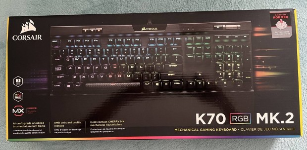 Corsair K70 MK 2 mechanikus billentyzet