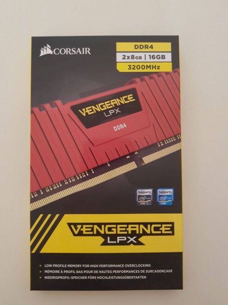 Corsair Vengeance 2x8GB 3200MHz