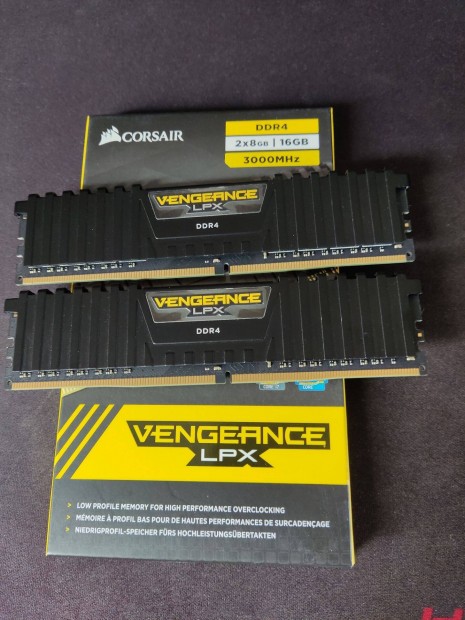 Corsair Vengeance Lpx 16GB (2x8GB) DDR4 3000MHz Cmk16Gx4M2B3000C15