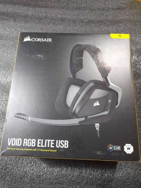 Corsair Void Elite RGB USB Fejhallgat (Vezetkes)