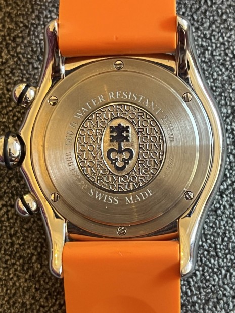 Corum Bubble watch orange