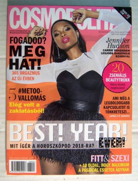 Cosmopolitan Magazin 2018/1 Janur-Februr (3kp+tartalom)