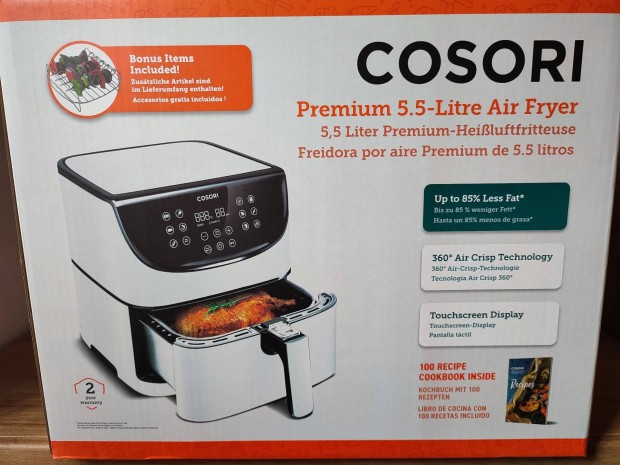 Cosori Premium airfryer forrlevegs st 