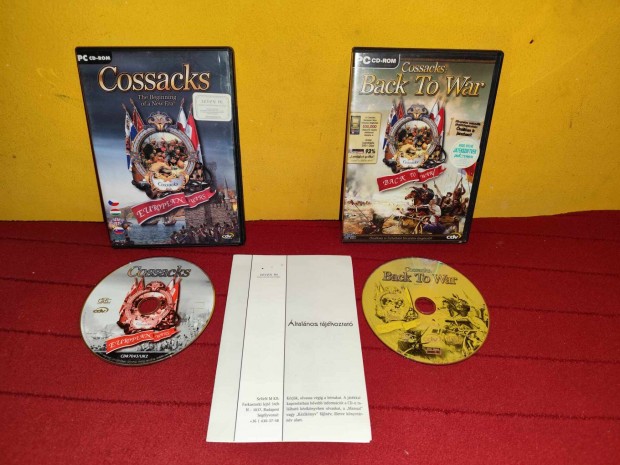 Cossacks + Back to War PC CD