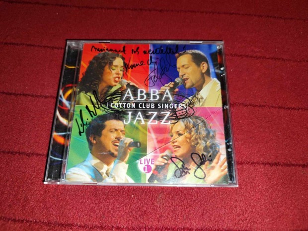 Cotton Club Singers ABBA Jazz Live 1 (dediklt) CD