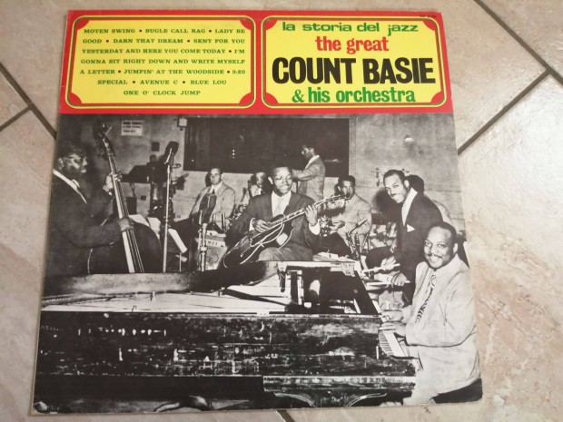 Count Basie - Jazz bakelit hanglemez remek állapotban