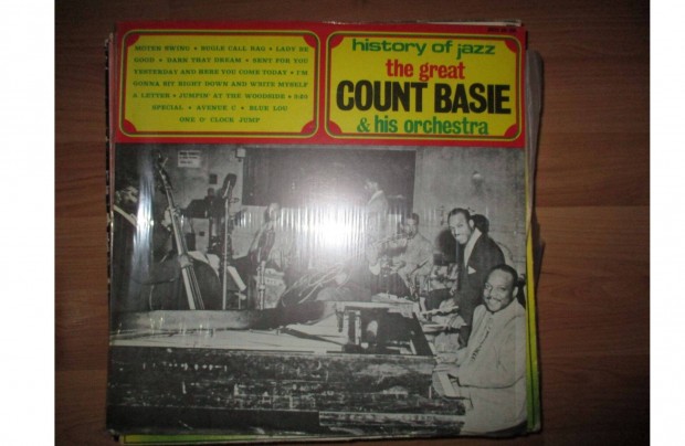 Count Basie bakelit hanglemez eladó