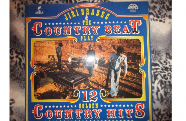 Country Beat play 12 golden country hits bakelit hanglemez elad