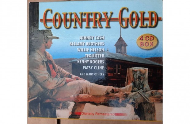 Country Gold, 4 darabos CD szett elad