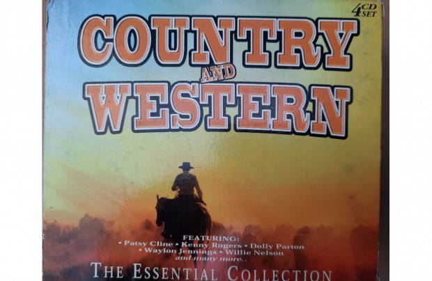 Country and Western 4 darabos CD szett elad