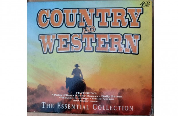 Country and Western 4 darabos CD szett elad