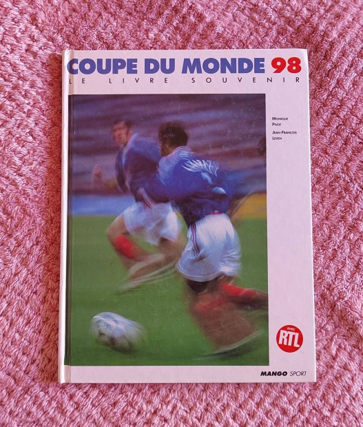 Coupe Du Monde 98 futball knyv