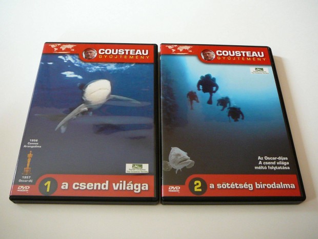 Cousteau Gyjtemny 1-2. DVD Film - Szinkronos!