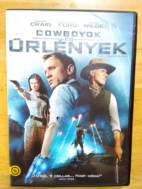 Cowbolyok s rlnyek jszer dvd Daniel Craig