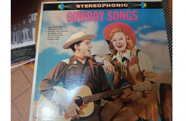 Cowboy songs vinyl hanglemez elad