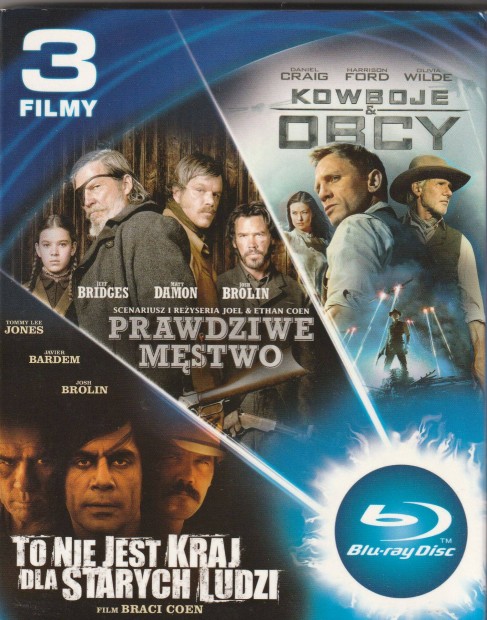 Cowboyok s rlnyek / A flszem / Nem vnnek val vidk Blu-Ray