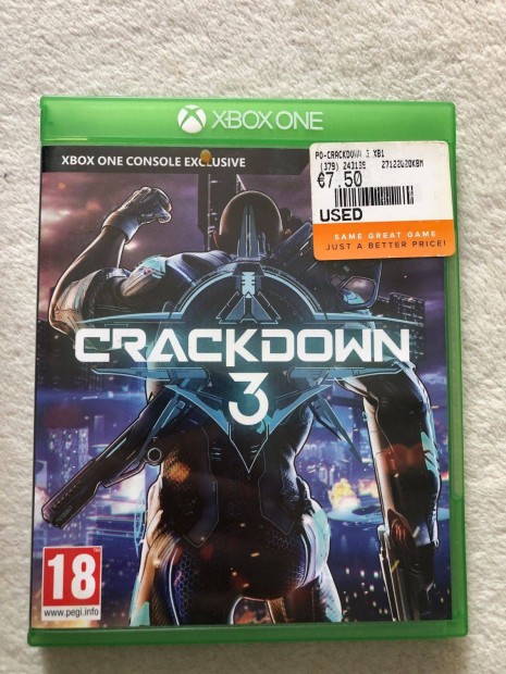 Crackdown 3 Xbox One csere is