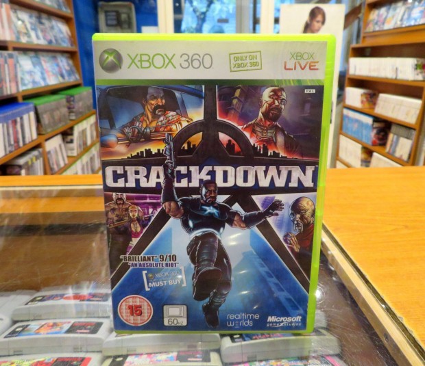 Crackdown (Xbox 360) Magyar nyelv jtk!