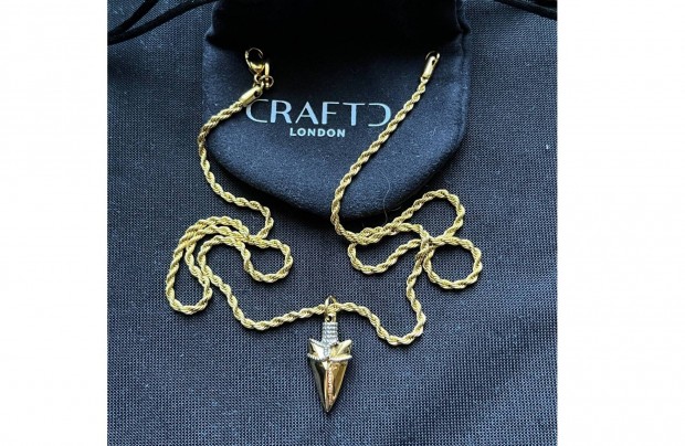 Craftd London Arrow (Gold) Pendant Necklace