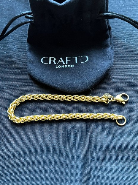 Craftd London Cuban Bracelet (Gold) 8mm