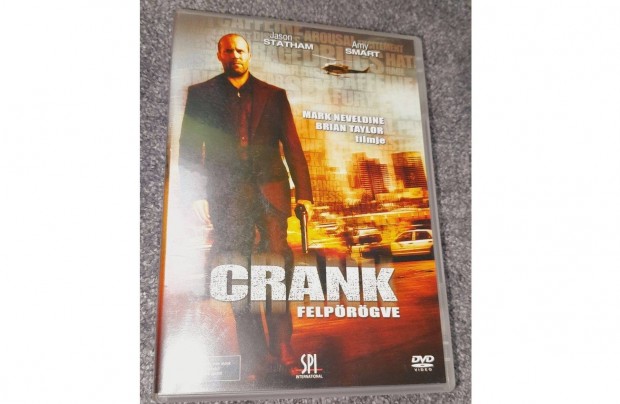 Crank - Felprgetve DVD (2006) Szinkronizlt karcmentes (Jason Statham